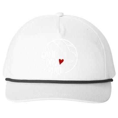 Volleyball Player Love Volleyball Mom Cool Gift Snapback Five-Panel Rope Hat