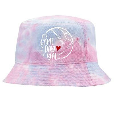 Volleyball Player Love Volleyball Mom Cool Gift Tie-Dyed Bucket Hat