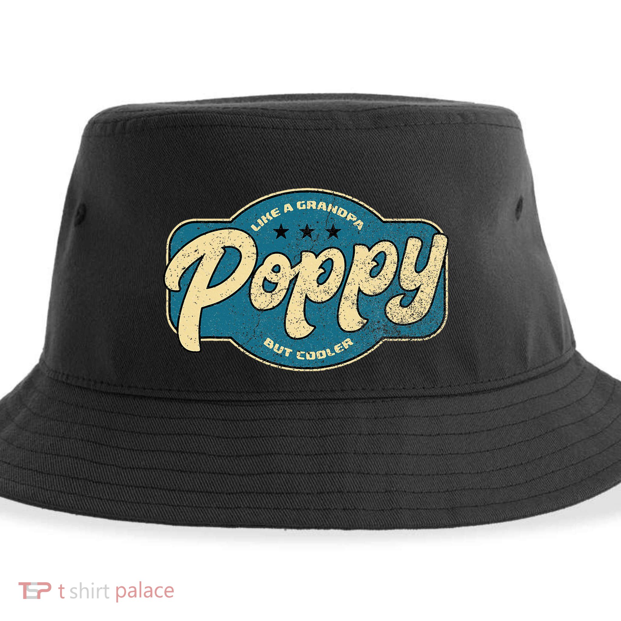 Vintage Poppy Like A Grandpa But Cooler Grandpa Poppy Sustainable Bucket Hat