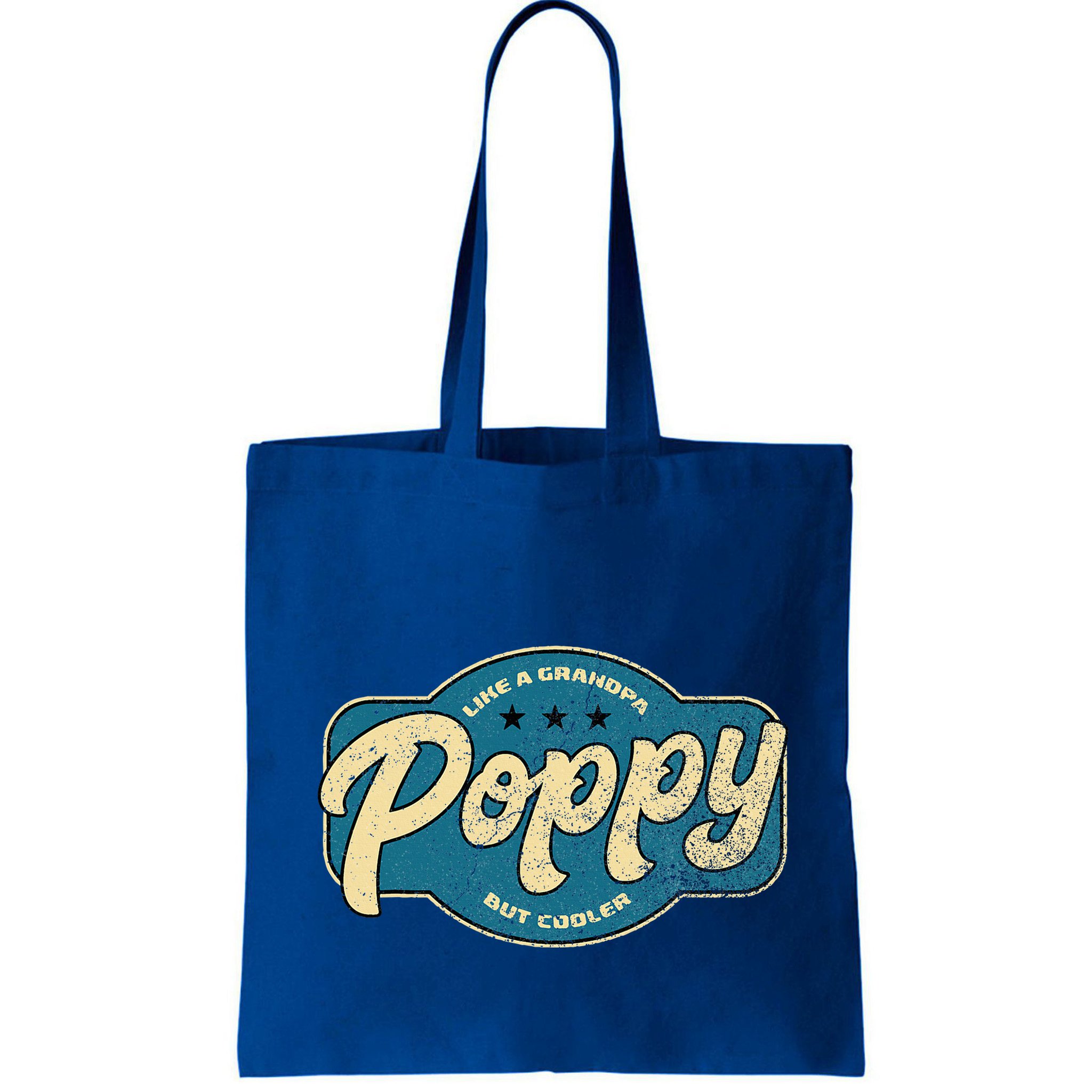 Vintage Poppy Like A Grandpa But Cooler Grandpa Poppy Bag