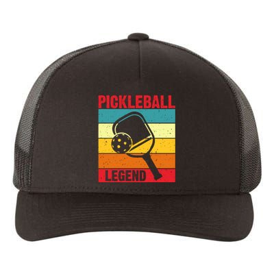 Vintage Pickleball Legend Paddles Player Sport Gift Yupoong Adult 5-Panel Trucker Hat