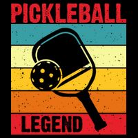 Vintage Pickleball Legend Paddles Player Sport Gift Long Sleeve Shirt