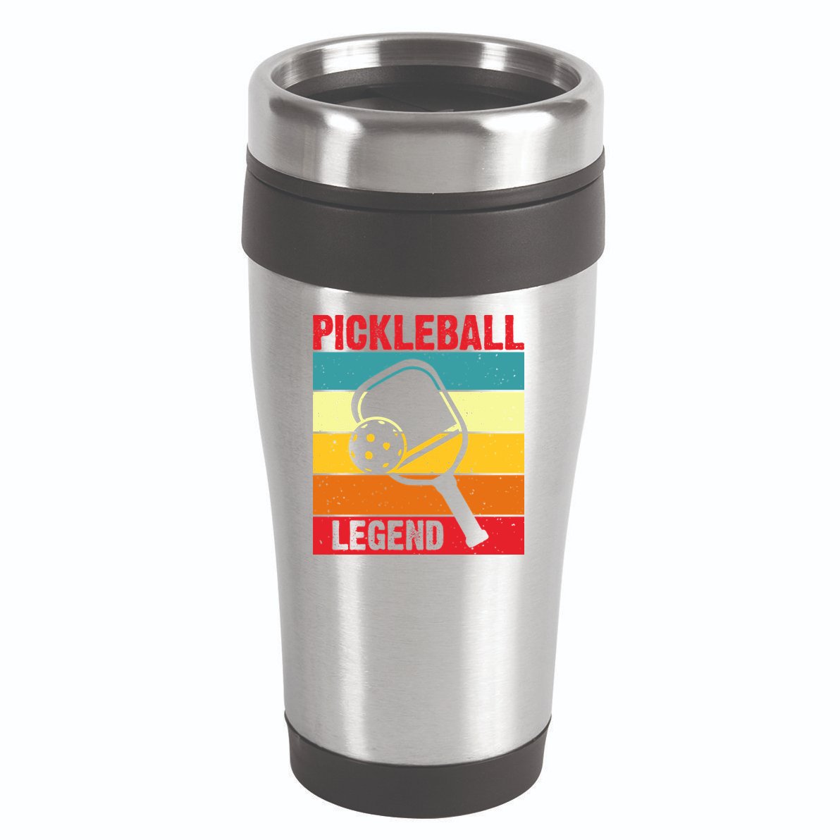 Vintage Pickleball Legend Paddles Player Sport Gift 16oz Travel Tumbler