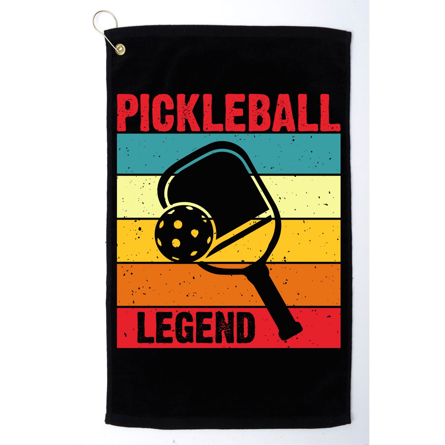 Vintage Pickleball Legend Paddles Player Sport Gift Golf Towel