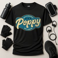 Vintage Poppy Like A Grandpa But Cooler Grandpa Poppy Performance Shirt