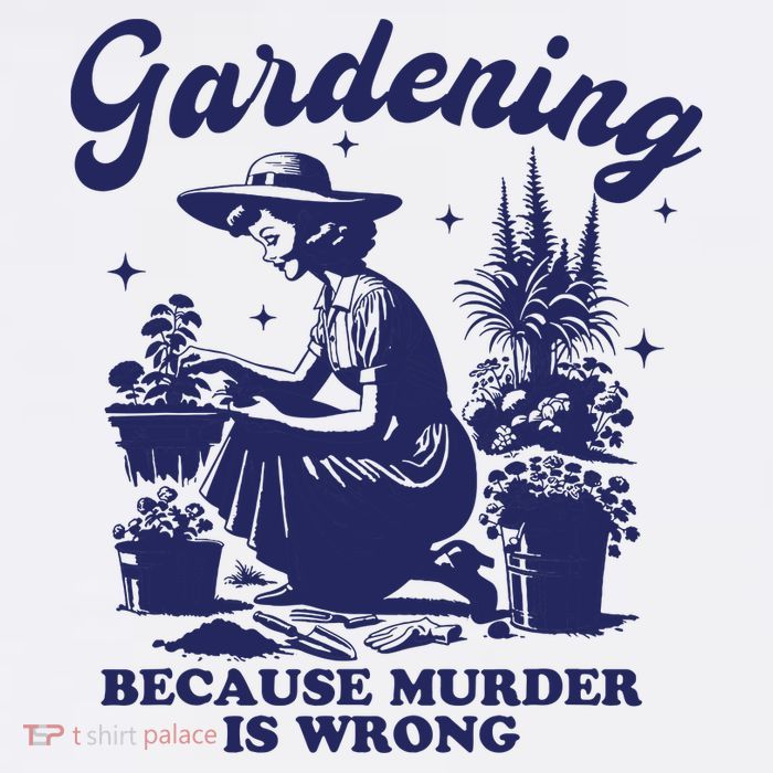 Vintage Plant Mom Gardening Because Murder Is Wrong Women Flatbill Hat