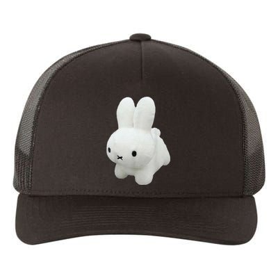 Vintage Peluche Miffy White Rabbit Cute Yupoong Adult 5-Panel Trucker Hat