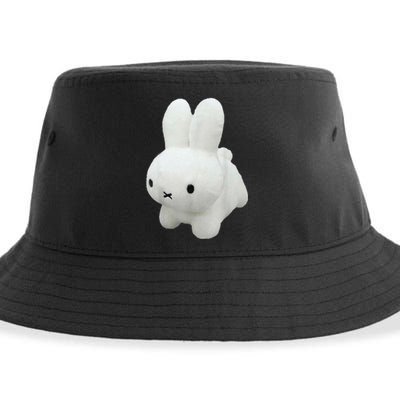 Vintage Peluche Miffy White Rabbit Cute Sustainable Bucket Hat