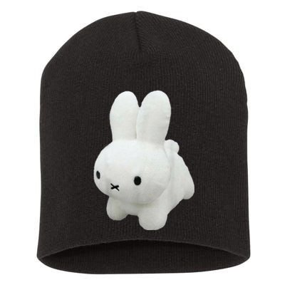 Vintage Peluche Miffy White Rabbit Cute Short Acrylic Beanie