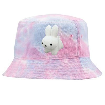 Vintage Peluche Miffy White Rabbit Cute Tie-Dyed Bucket Hat