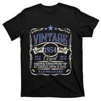 Vintage Premium Made In 1954 Classic Birthday T-Shirt