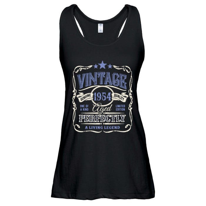 Vintage Premium Made In 1954 Classic Birthday Ladies Essential Flowy Tank