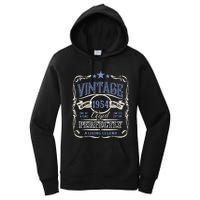 Vintage Premium Made In 1954 Classic Birthday Women's Pullover Hoodie