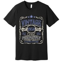 Vintage Premium Made In 1954 Classic Birthday Premium T-Shirt