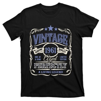 Vintage Premium Made In 1961 Classic Birthday T-Shirt