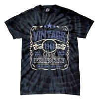 Vintage Premium Made In 1961 Classic Birthday Tie-Dye T-Shirt