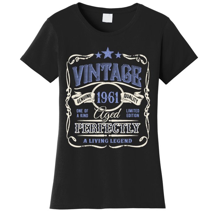 Vintage Premium Made In 1961 Classic Birthday Women's T-Shirt