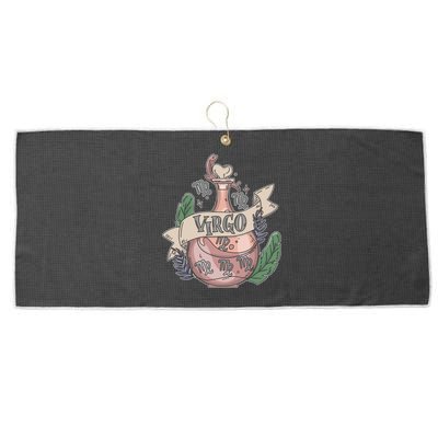 Virgo Potion Magical Astrology Gift Large Microfiber Waffle Golf Towel