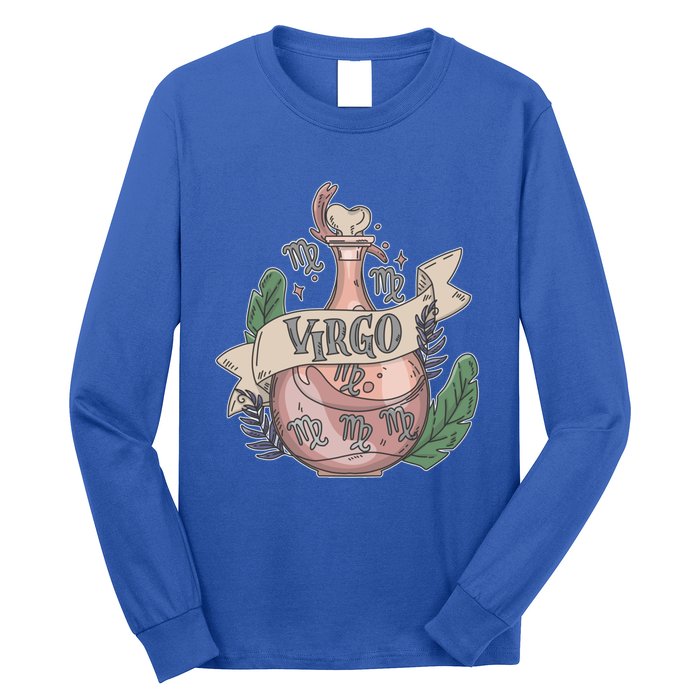 Virgo Potion Magical Astrology Gift Long Sleeve Shirt