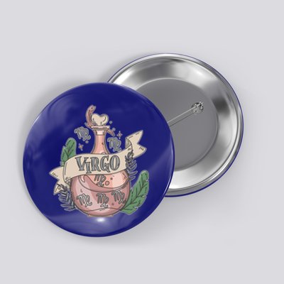 Virgo Potion Magical Astrology Gift Button