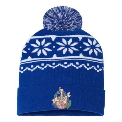 Virgo Potion Magical Astrology Gift USA-Made Snowflake Beanie