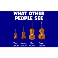 Violin Player Music Orchestra Gift Meaningful Gift Bumper Sticker