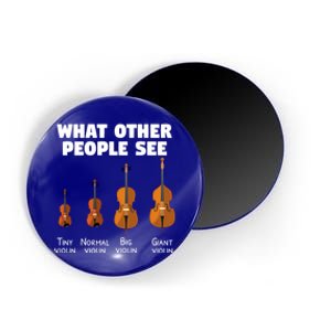 Violin Player Music Orchestra Gift Meaningful Gift Magnet