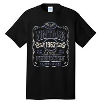 Vintage Premium Made In 1962 Classic Birthday Tall T-Shirt