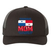 Vintage Panamanian Mom Panama Flag For Mother's Day Yupoong Adult 5-Panel Trucker Hat