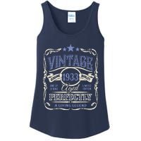 Vintage Premium Made In 1933 Classic Birthday Ladies Essential Tank