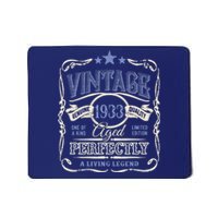 Vintage Premium Made In 1933 Classic Birthday Mousepad