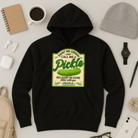 Vintage Paint Me Green And Call Me A Pickle Im Done Dillin With You People Hoodie