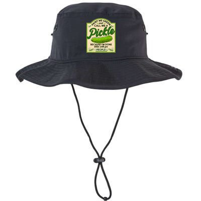 Vintage Paint Me Green And Call Me A Pickle Im Done Dillin With You People Bucket Hat