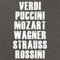 Verdi Puccini Mozart Wagner Strauss Rossini Opera Cotton Canvas Backpack