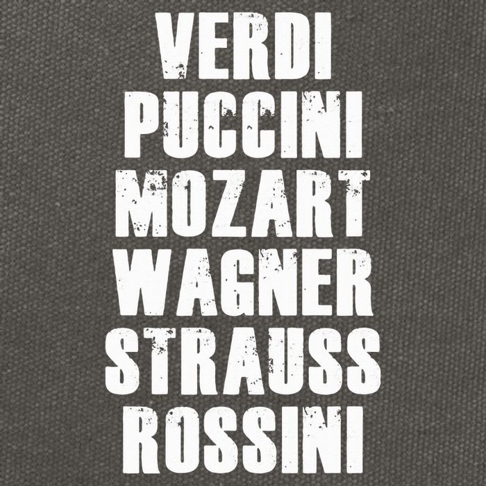 Verdi Puccini Mozart Wagner Strauss Rossini Opera Cotton Canvas Backpack
