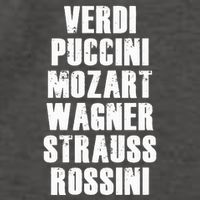 Verdi Puccini Mozart Wagner Strauss Rossini Opera Vector Backpack