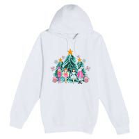 Vintage Pink Nutcracker Squad Ballet Wo Pink Christmas  Premium Pullover Hoodie