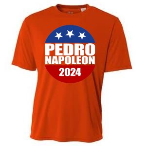 Vote Pedro Napoleon 2024 Election Cooling Performance Crew T-Shirt