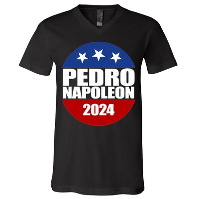 Vote Pedro Napoleon 2024 Election V-Neck T-Shirt