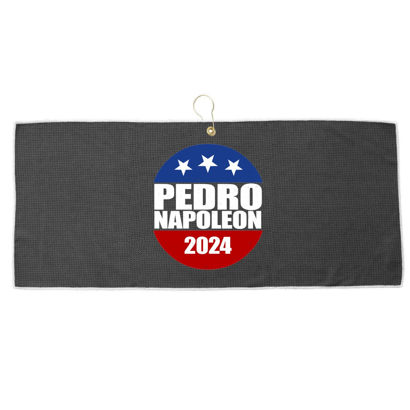 Vote Pedro Napoleon 2024 Election Large Microfiber Waffle Golf Towel