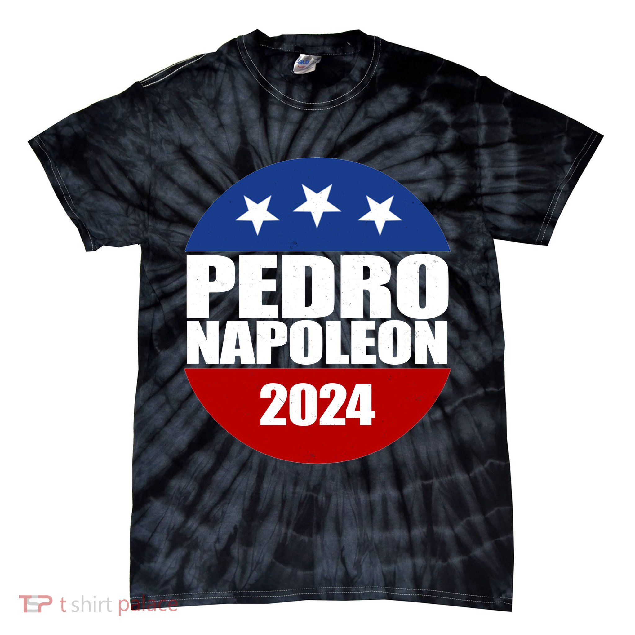 Vote Pedro Napoleon 2024 Election Tie-Dye T-Shirt