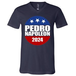 Vote Pedro Napoleon 2024 Election V-Neck T-Shirt