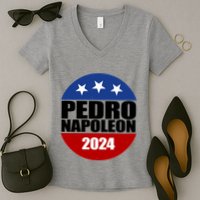 Vote Pedro Napoleon 2024 Election Women's V-Neck T-Shirt