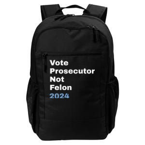 Vote Prosecutor Not Felon Daily Commute Backpack