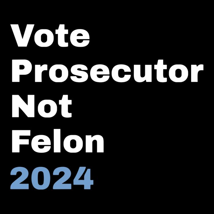 Vote Prosecutor Not Felon Sustainable Bucket Hat