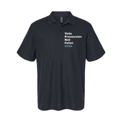 Vote Prosecutor Not Felon Softstyle Adult Sport Polo