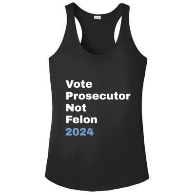 Vote Prosecutor Not Felon Ladies PosiCharge Competitor Racerback Tank