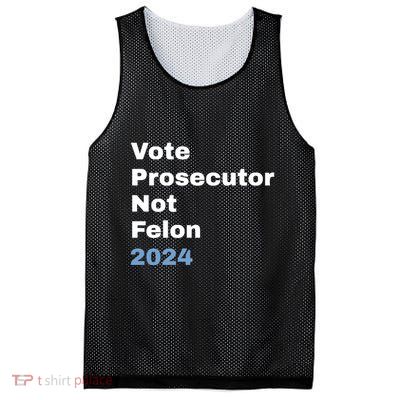 Vote Prosecutor Not Felon Mesh Reversible Basketball Jersey Tank