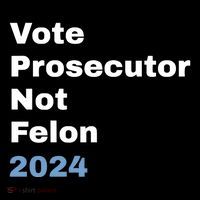 Vote Prosecutor Not Felon Poster