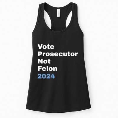 Vote Prosecutor Not Felon Womens Tank Top